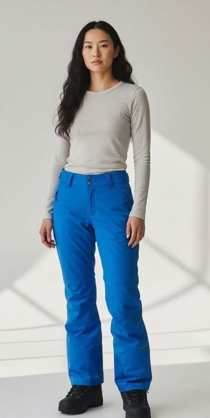 Spyder Section Women's Ski Pants Collegiate Blue Size Medium